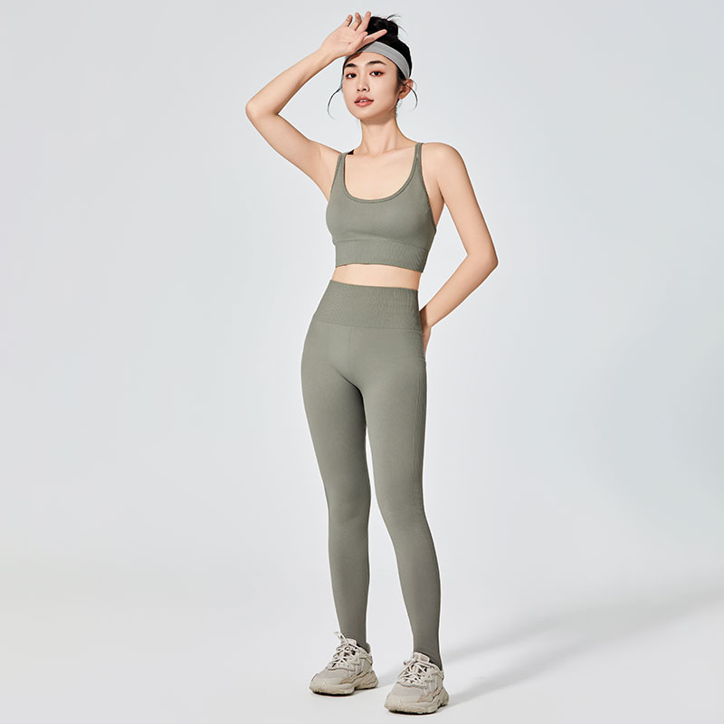 Bunte, schlichte Sport-Leggings für Damen 