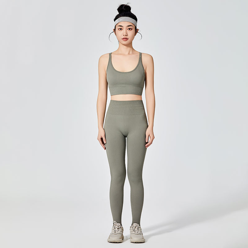 Bunte, schlichte Sport-Leggings für Damen 