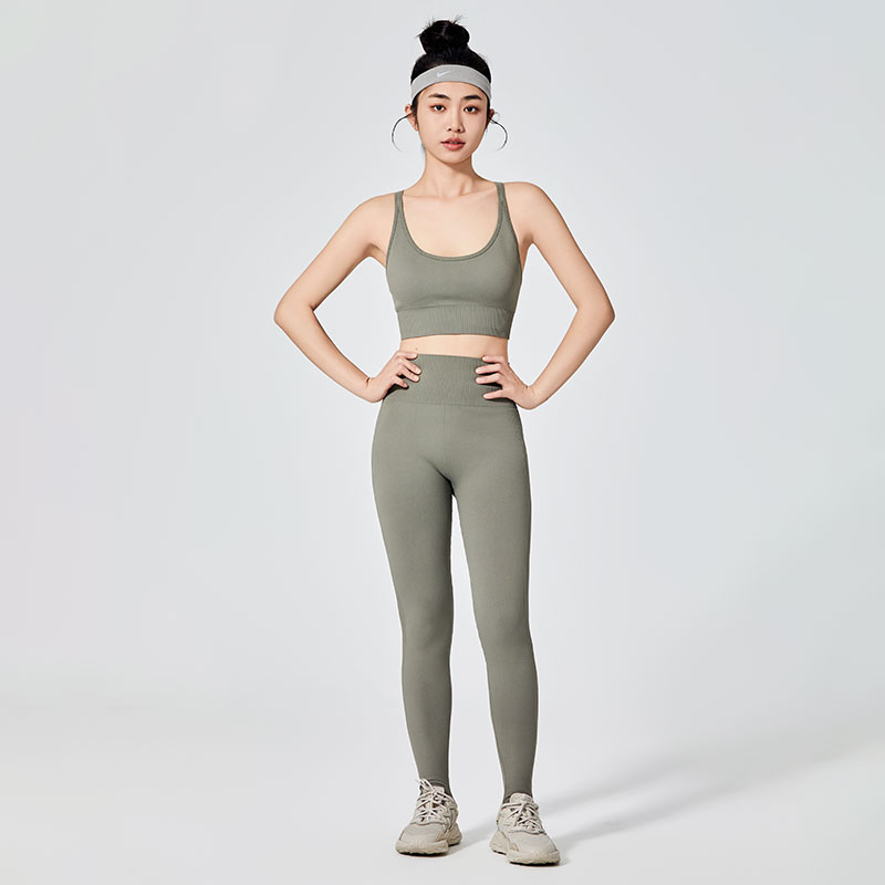 Bunte, schlichte Sport-Leggings für Damen